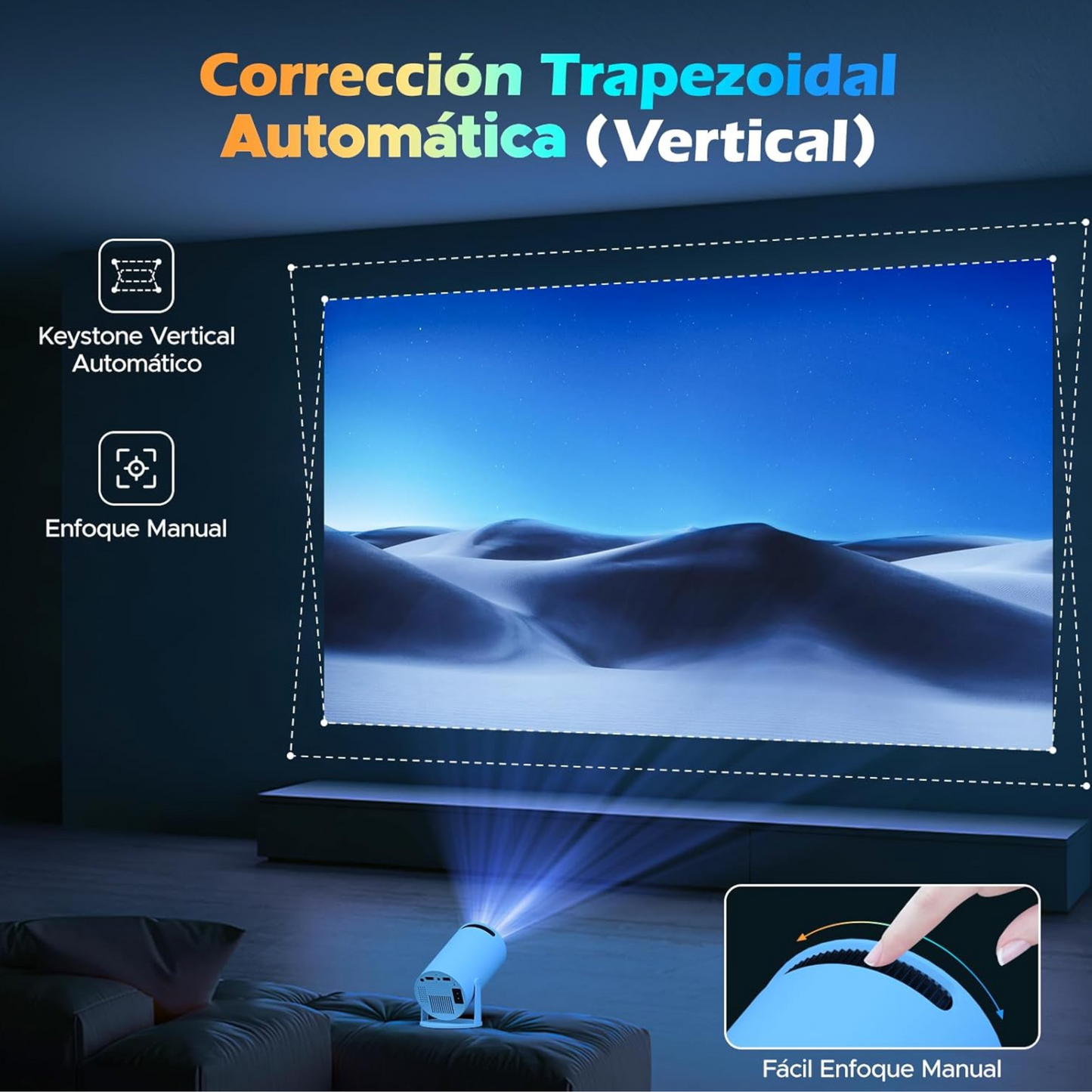 Mini Proyector Portatil